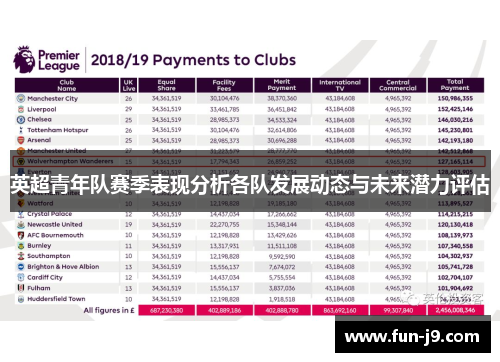 英超青年队赛季表现分析各队发展动态与未来潜力评估